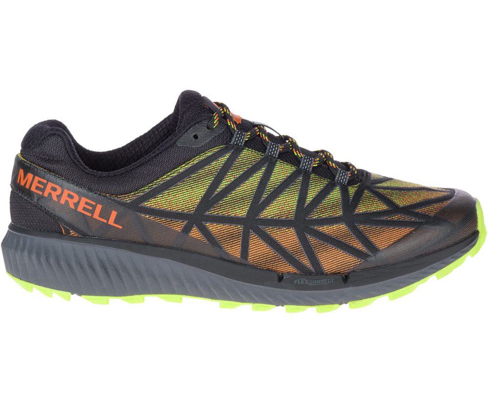 Merrell Sneakers Black/Green - Agility Synthesis 2 - Mens 87AQUDZOB